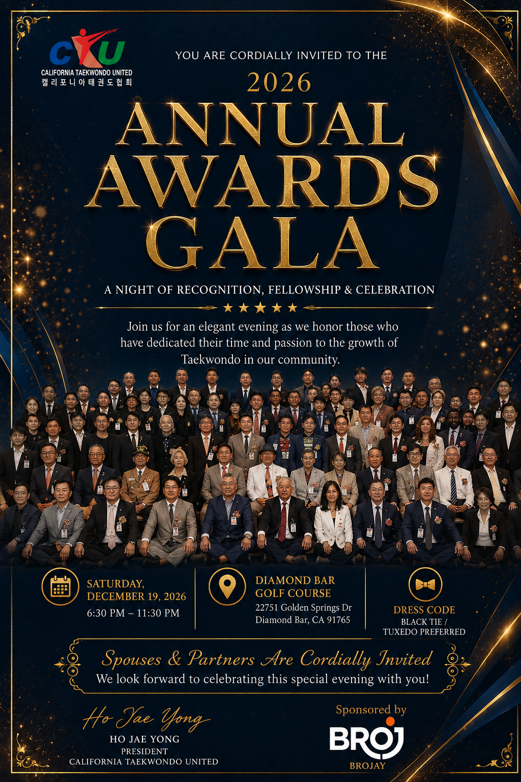 California Taekwondo Union gala event